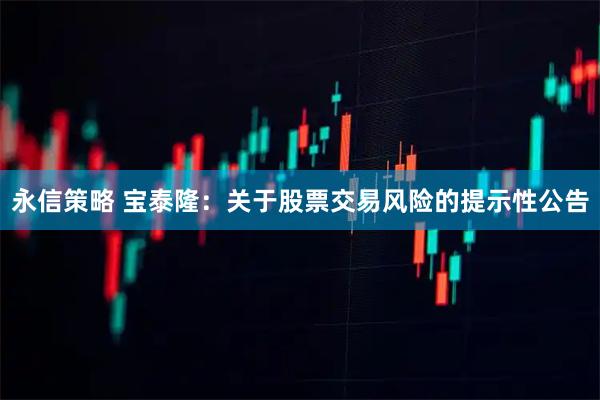 永信策略 宝泰隆:关于股票交易风险的提示性公告